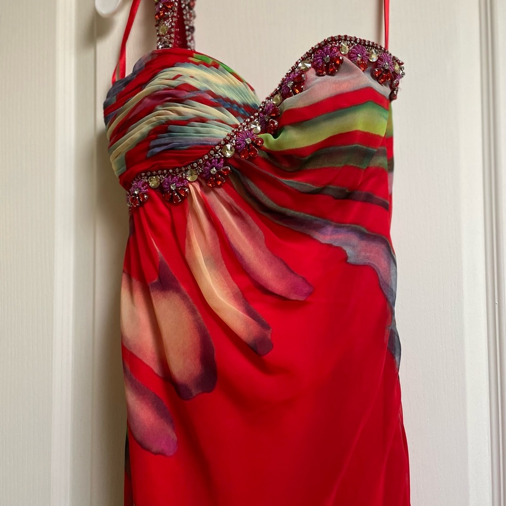 Multi Colored Gown - image 1
